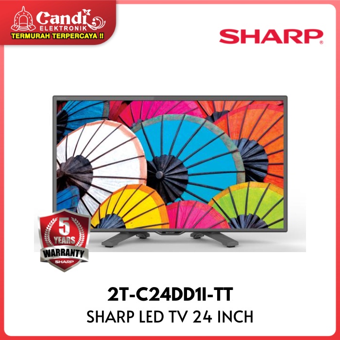 SHARP AQUOS LED DIGITAL TV 24 Inch 2T-C24DD1I-TT