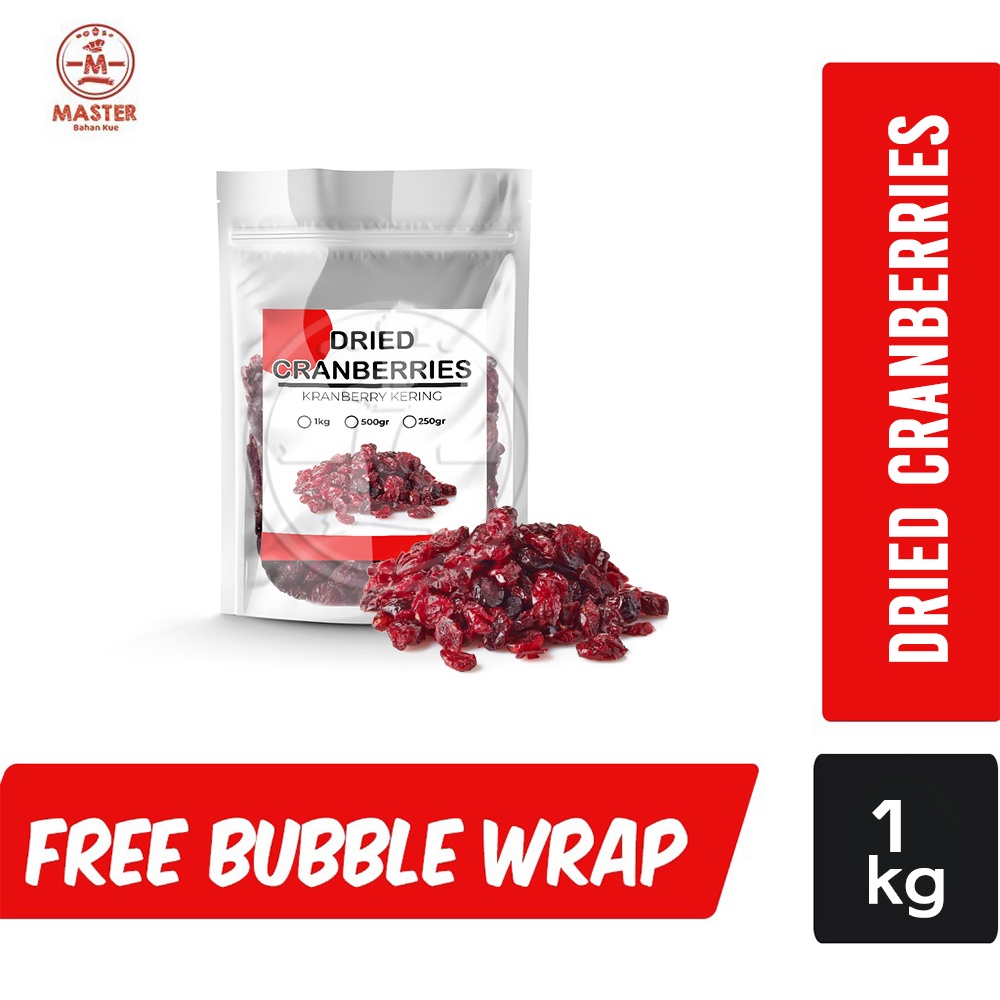 

Dried Cranberry Sweetened / Buah Cranberry Manis Kering [1 Kg]