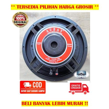 AUDAX Speaker 15 Inch Daya 500 Watt AX-15330 Full Range ASLI