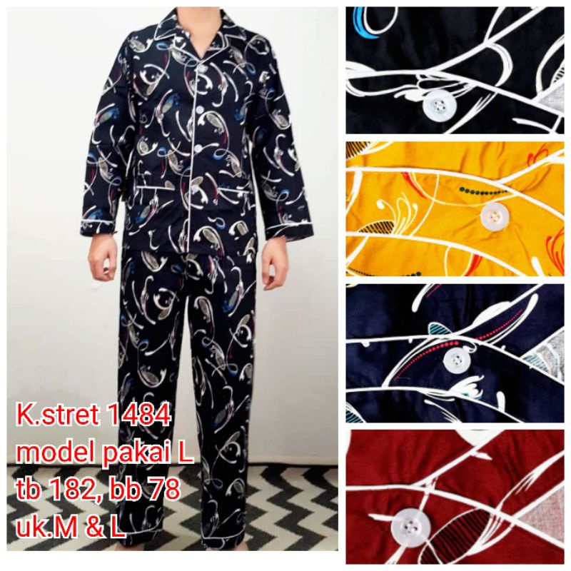 Cpp Baju Tidur Katun Stretch