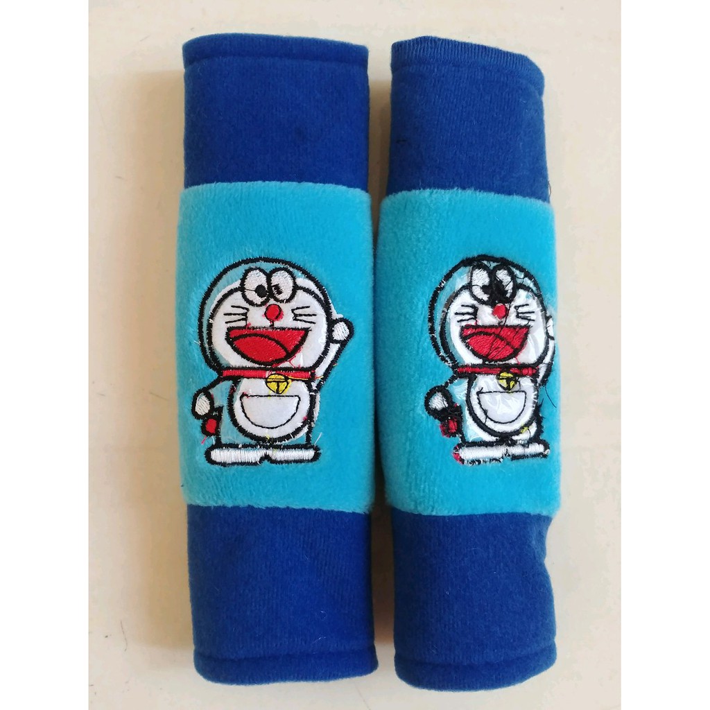 Sarung safetybelt seatbelt TALI SABUK PENGAMAN mobil doraemon handle gagang kulkas UNIVERSAL