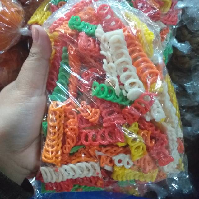 

Kerupuk seblak panjang bandung uk 1/4