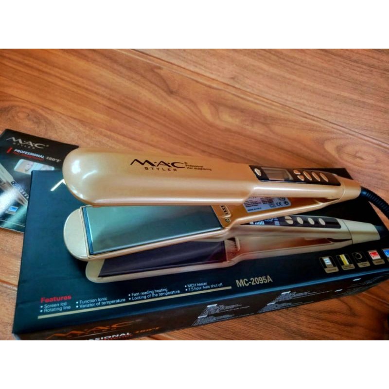 CATOK RAMBUT LURUS / Catokan Salon Professional / Smoothing  Mac 2095A