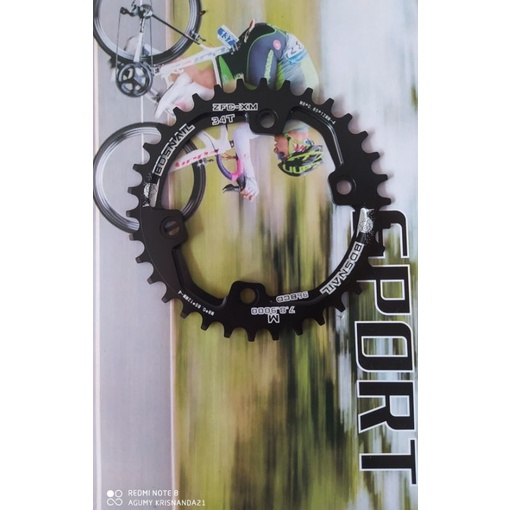 chainring asimetris bcd 96 34t