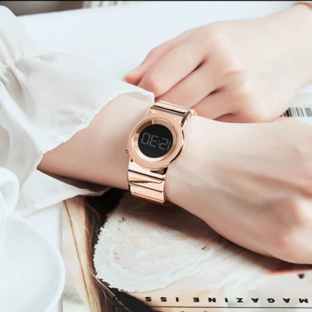 Jam tangan cewek Kademan K9052 digital original tahan air