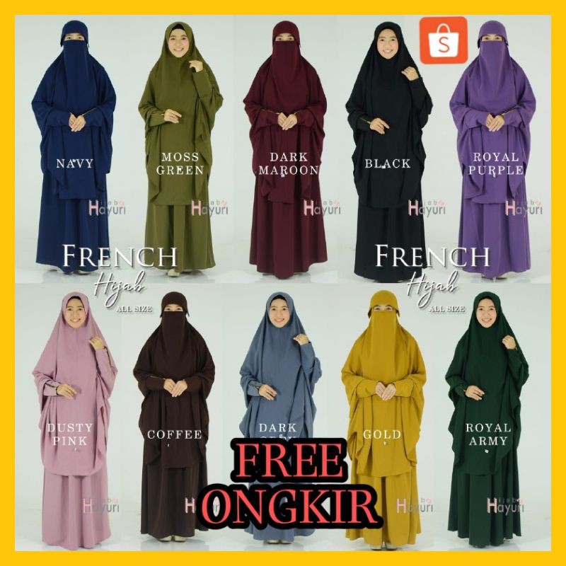 Hijab Hayuri French Hijab