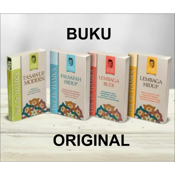 

PAKET BUKU FALSAFAH BUYA HAMKA - 4 BUKU ORIGINAL