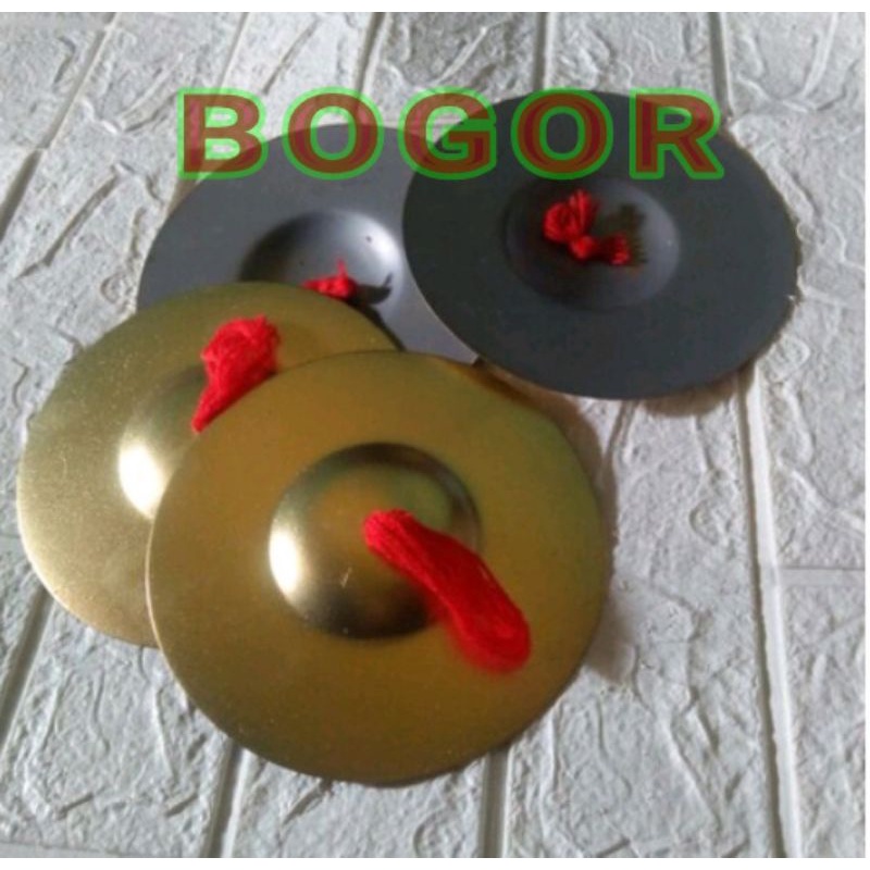 CENGCENG ALAT MUSIK Barongsai TRADISIONAL Mini Diameter 14cm