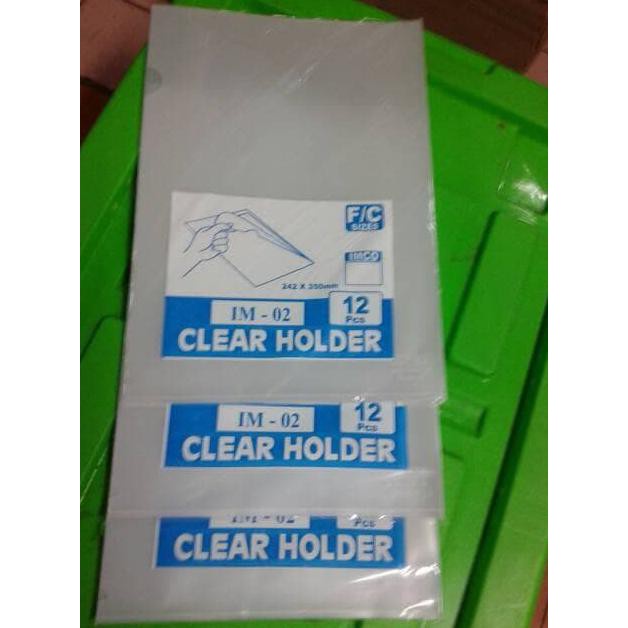 

Set IMCO. MAP-L (CLEAR HOLDER) UKURAN F4 IM-02.