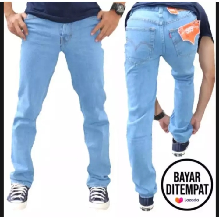 { TURUN HARGA MENGGILA } NELDACLOTING - CELANA JEANS PANJANG STANDAR PRIA - CELANA JEANS LEVIS TERBARU - CELANA JEANS LEVIS PALING LAKU 2021 - CELANA JEANS ( WARNA BIRU TUA - BIRU MUDA )GAYA MASA KINI BUAT KAUM PRIA KECE - BISA BAYAR DITEMPAT !!!