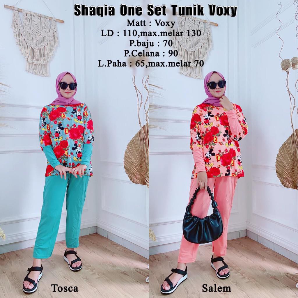 Sidoayushop_ID Grosir Murah KDS ONE SET TUNIK HAIDEN / SHAQIA / INSEL /JARELL / NESVA / VOXY CA