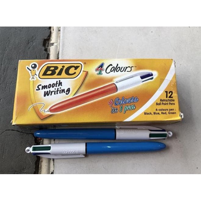 Pulpen 4 Warna Pulpen 4in1 BIC