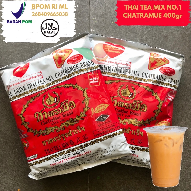 

Thai tea chatramue / number one teh thailand