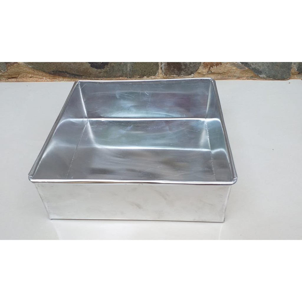 CETAKAN KOTAK BESAR / LOYANG PERSEGI KUE BOLU / KUKUS BROWNIES / STAINLESS