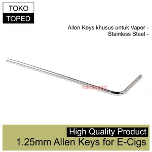 Allen Key 1.25mm for Vapor | kunci L 1,25 rda vaporizer | 110125