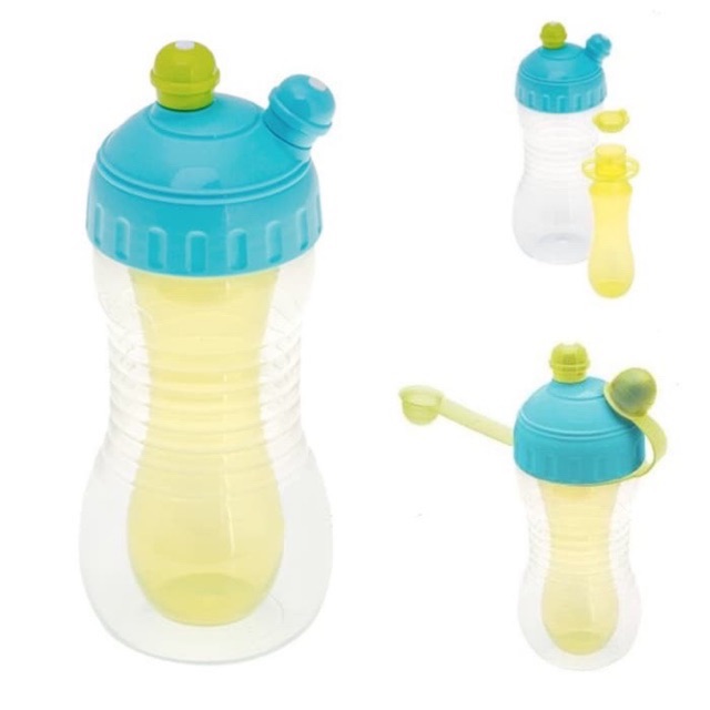 Brother Max 2-in 1 Drinks Cooler Sports Bottle Blue Green/Botol minum bayi