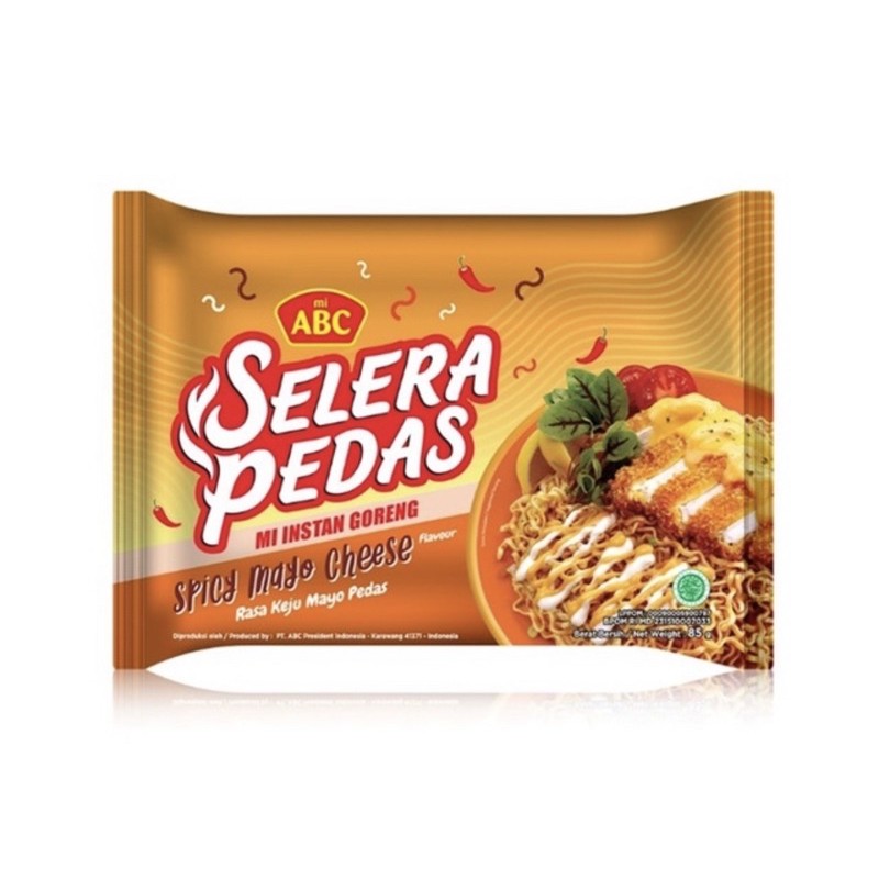 LIMITED Mie Selera Pedas ABC Rasa Spicy Mayo Cheese Instant Goreng