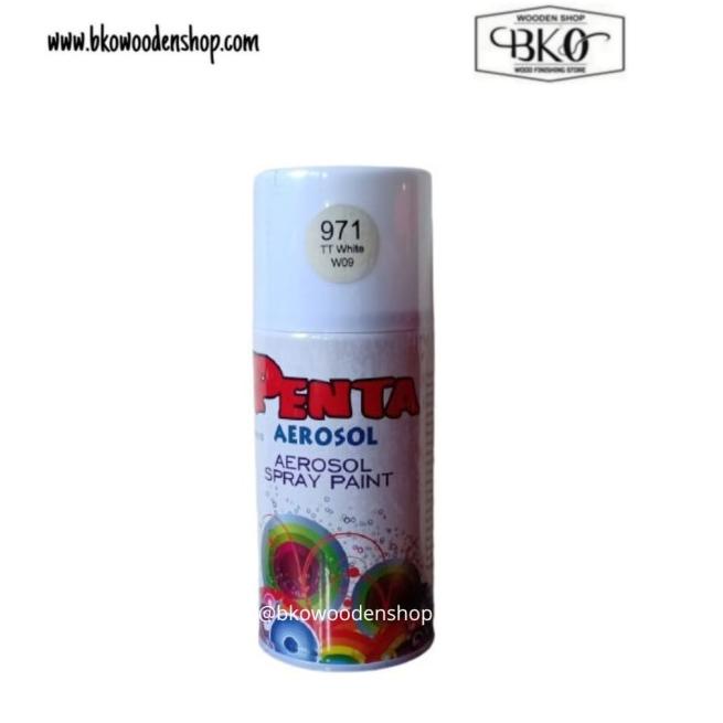 Cat semprot pylox PENTA 300 ml ( 971 ) TT White W09 (putih) Agya Ayla