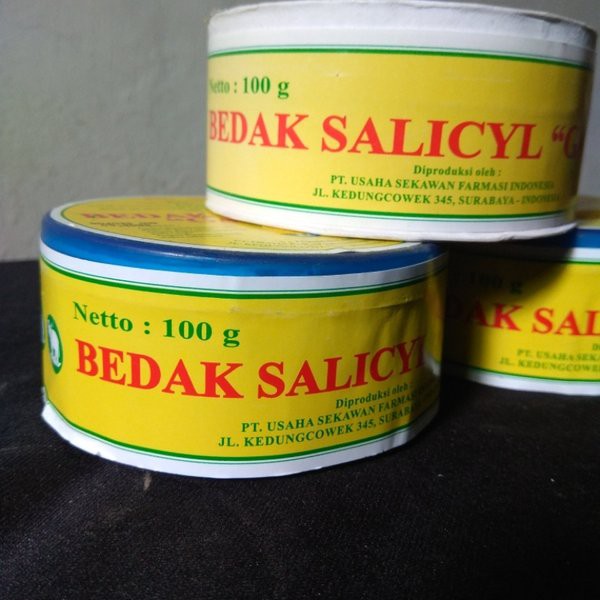 Bedak Salicyl / Bedak Gatal Cap Gajah Talk Dus 100gr