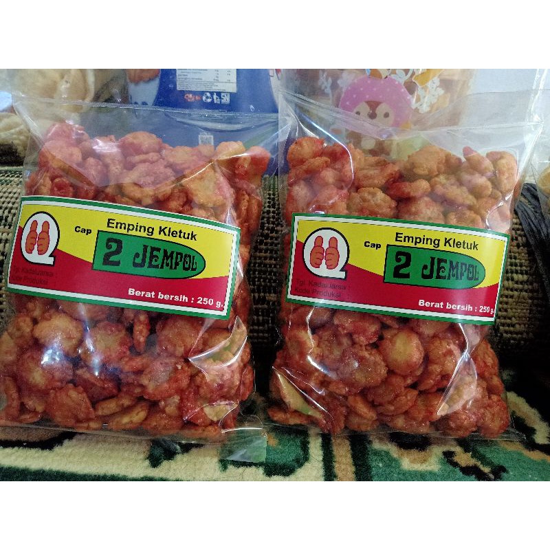 

Emping Kletuk Pedas Manis 250 gram Super Quality