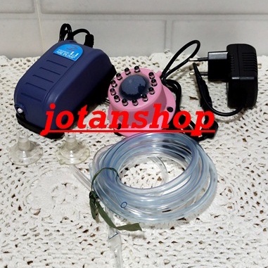 PAKET HORISEA LED Air stone airstone bubble lamp lampu gelembung udara aquarium aquascape