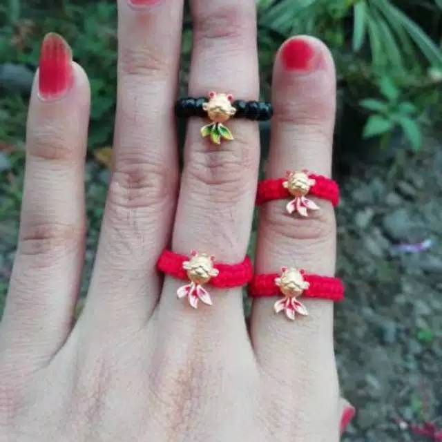 CINCIN KOI EMAS MURNI 24KARAT