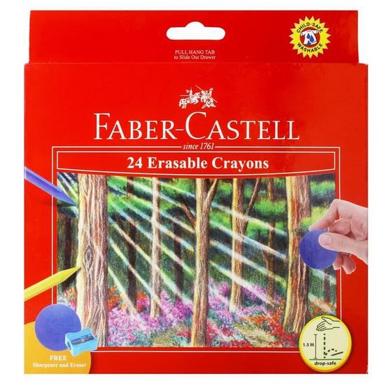 

Erasable Crayon Faber Castell 24