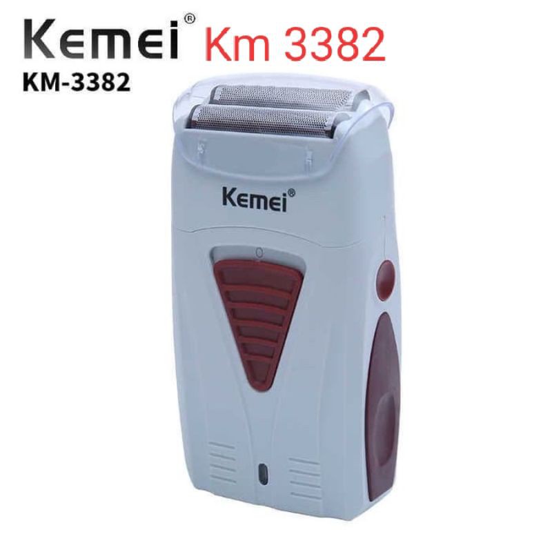 Mesin cukur jenggot KEMEI km 3382. mesin cukur kumis. mesin cukur jenggot dan kumis elektrik