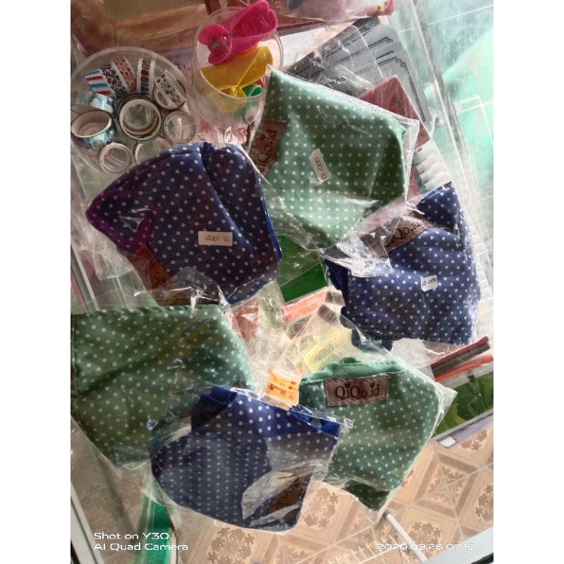 masker qiqo.id onde/polka