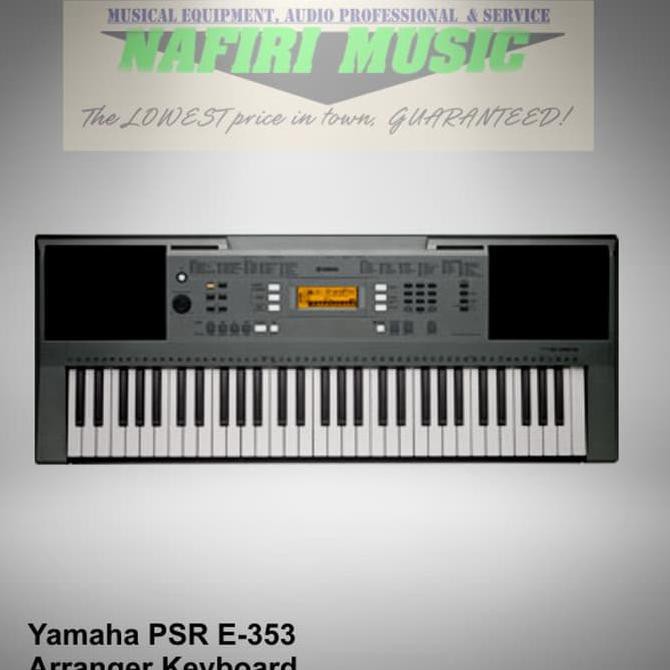 Terlaris  Keyboard Yamaha PSR E-353 / PSR E353 / PSR-E353 / PSR E 353 murah Sale