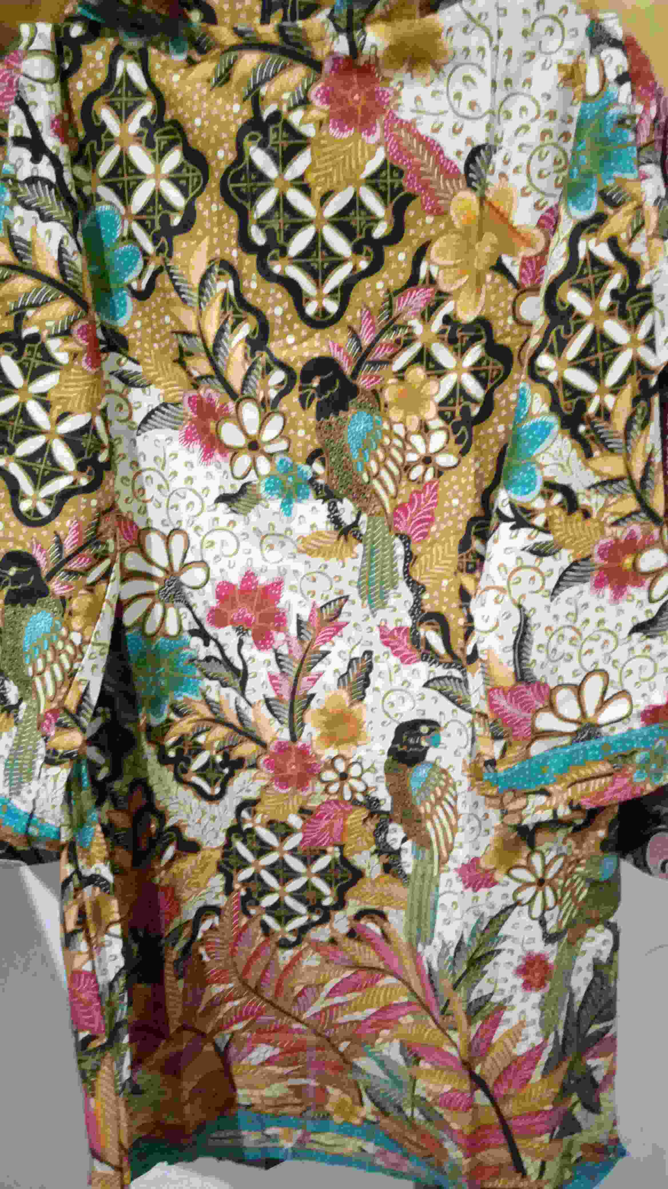 Terlaris Serut Genes Jelita Tunic Navbor Yelbor Whitbor Creambor Tunik Batik Modern Hrb030 Dolbi Dob