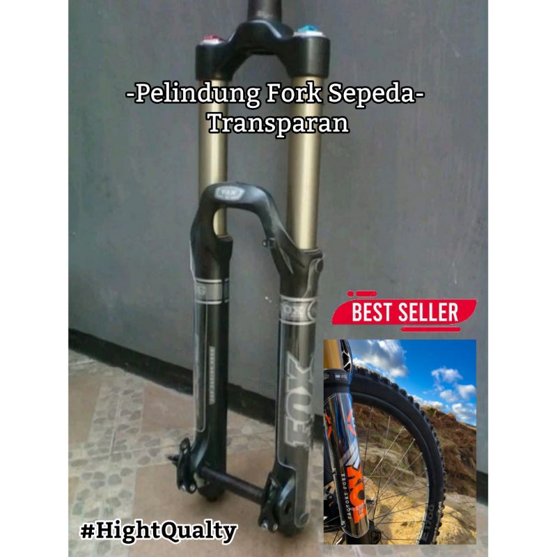 [ TERLARIS ] Fork Guard Sepeda Mtb Transparan - Pelindung Fork Sepeda Mtb - Pelindung Garpu Sepeda -