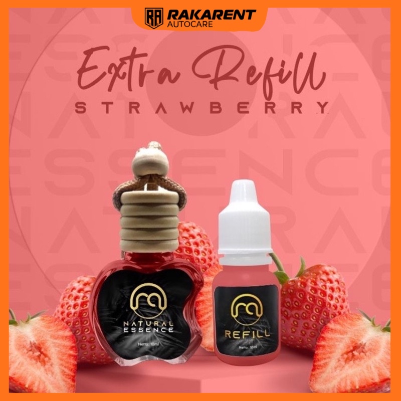 RA PARFUM MOBIL / PARFUM RUANGAN NATURAL ESSENCE EXTRA REFILL TERBAIK