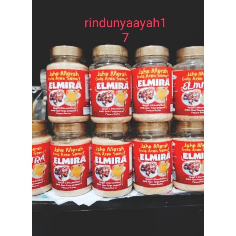 Jahe  Merah + Gula Aren Bubuk 180 gram