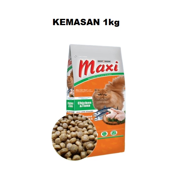 Makanan Kucing Dryfood Maxi Cat 1000gr