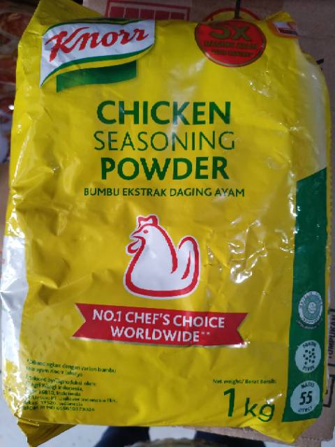 KNORR CHICKEN SEASONING POWDER 1KG PER DUS ISI 6PCS