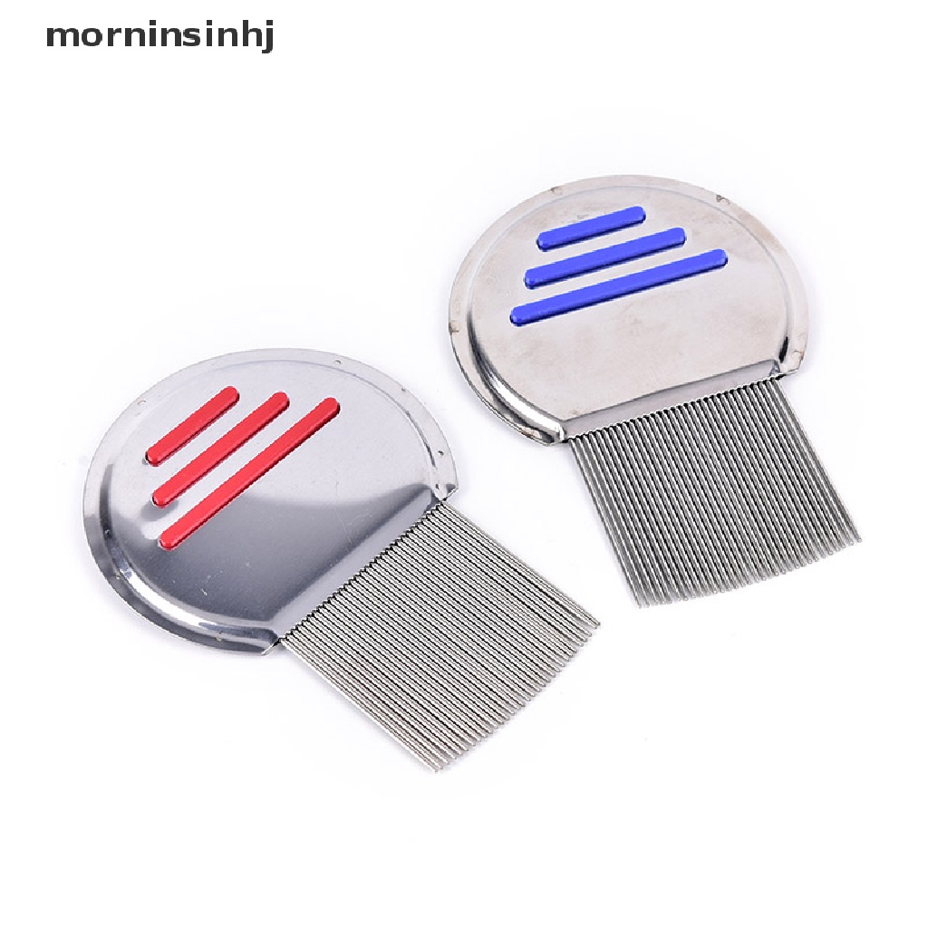 Mornin 1pc Alat Pembersih Telur Kutu Bahan Stainless Steel