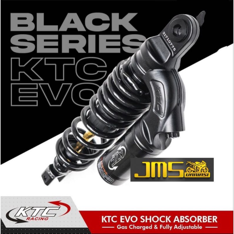 shock shockbreaker ktc racing original Evo ukuran 280/305/320/340/350/365 aerox nmax new/old pcx 150/160 xmax rxk fizr blade suprax125 tiger nouvo jupiter z