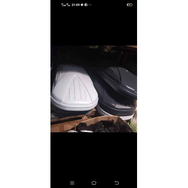roof box auto box mobil ukuran 600 liter jepit roof rail+packing kayu