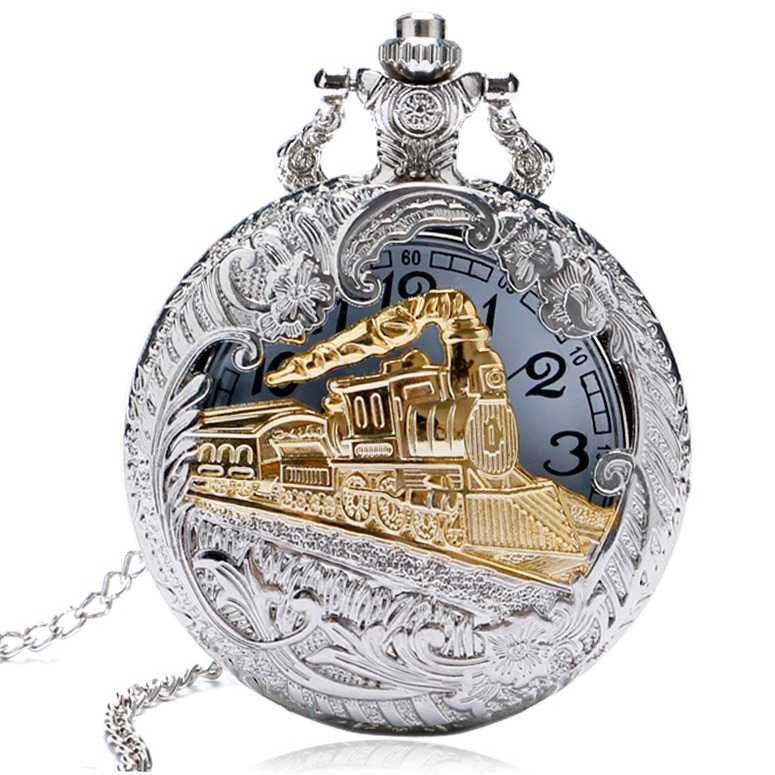 Jam Saku Vintage Train Carved