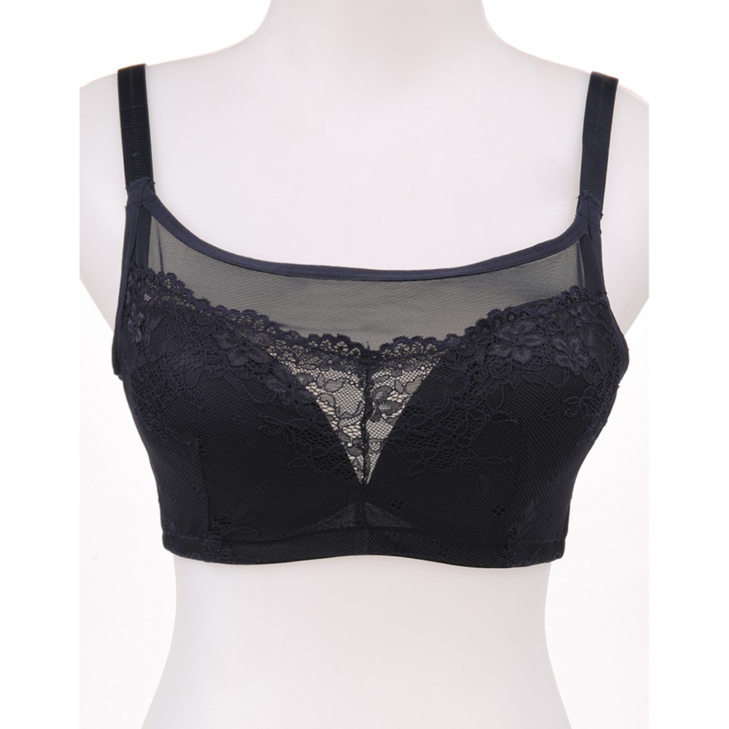 Jual Matahari - St.Yves Non Wire 3 Per 4 Cup Bra - Navy Blue Indonesia