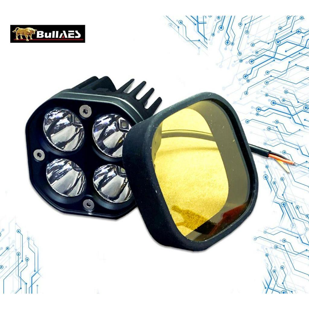 Lampu tembak cree work light 40 watt ICC COMBO FLASH 4 mata led V2612