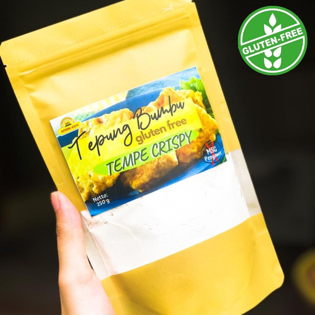 

TEPUNG SERBAGUNA GLUTEN FREE - TEPUNG BUMBU TEMPE GORENG