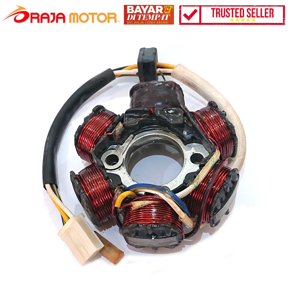 COD READY - Stator Comp Spul Magnet Kawasaki Kaze / Kaze R 21003-1268 Spul Assy - RAJA MOTOR Jual Ak