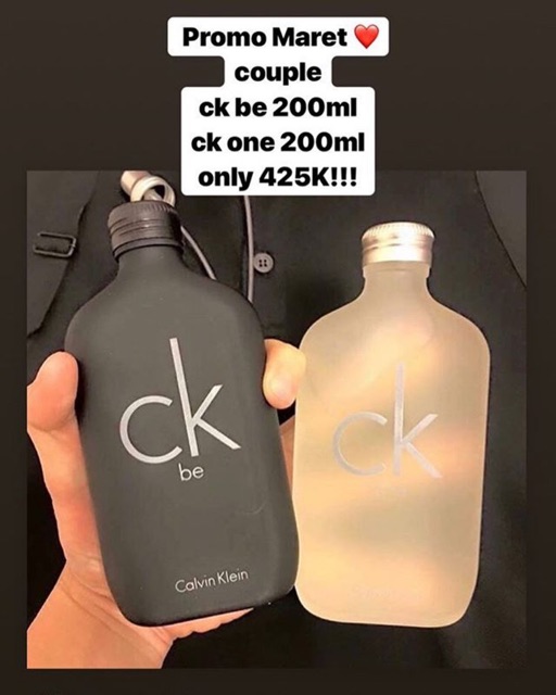 Couple CK Be & CK One