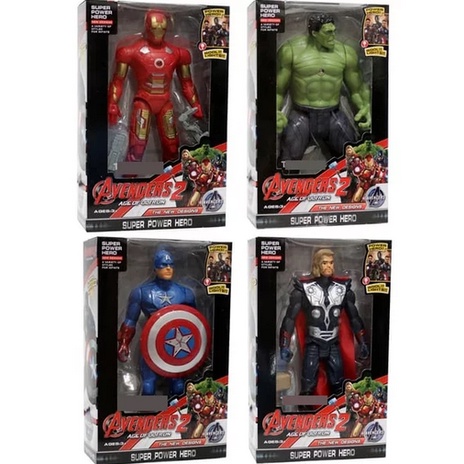 Mainan anak Action Figure Avengers JUMBO iron man hulk thor captain america/ karakter Figure Avengers