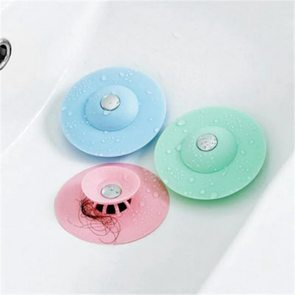 FS Penutup saluran air silicone Ufo/Flexible drain sink stopper silicone