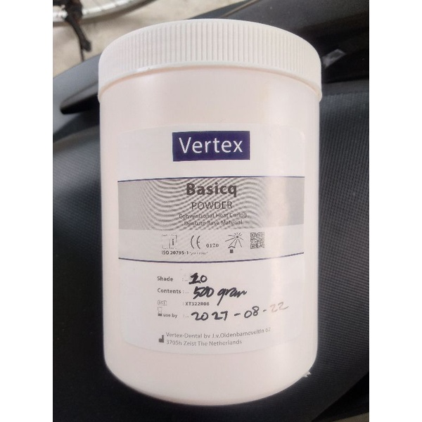 VERTEX HOT CURING / POWDER Heat Cure Vertex Basic / Powder HC Vertex Original 500 gr