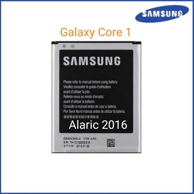 BATTERY BATERAI BATRE ORIGINAL SAMSUNG GALAXY CORE 1 (I8262)