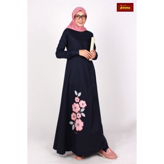 Abaya Dannis Terbaru A211121 Gamis Muslim Fashion Dress